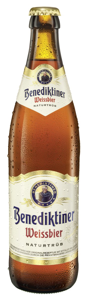 Benediktiner Weißbier Naturtrüb 20x0,5 l Ka