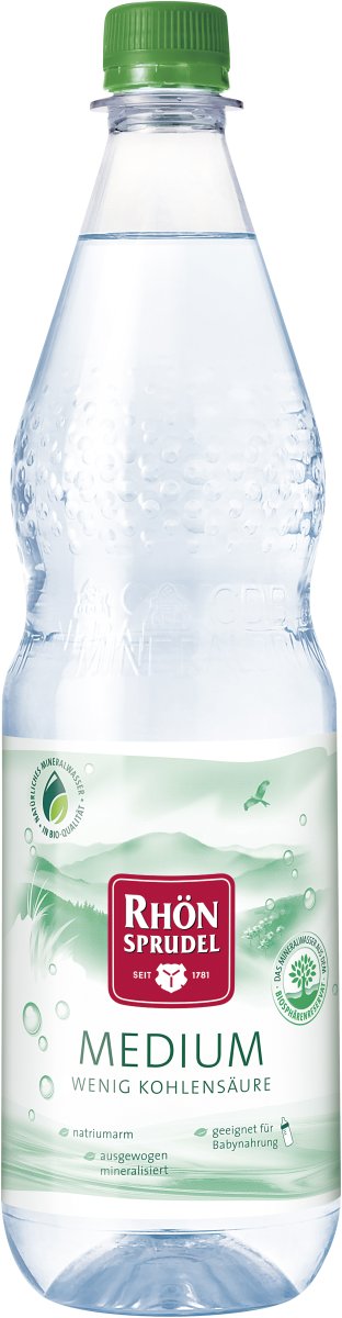 Rhön Sprudel medium 12x1 l