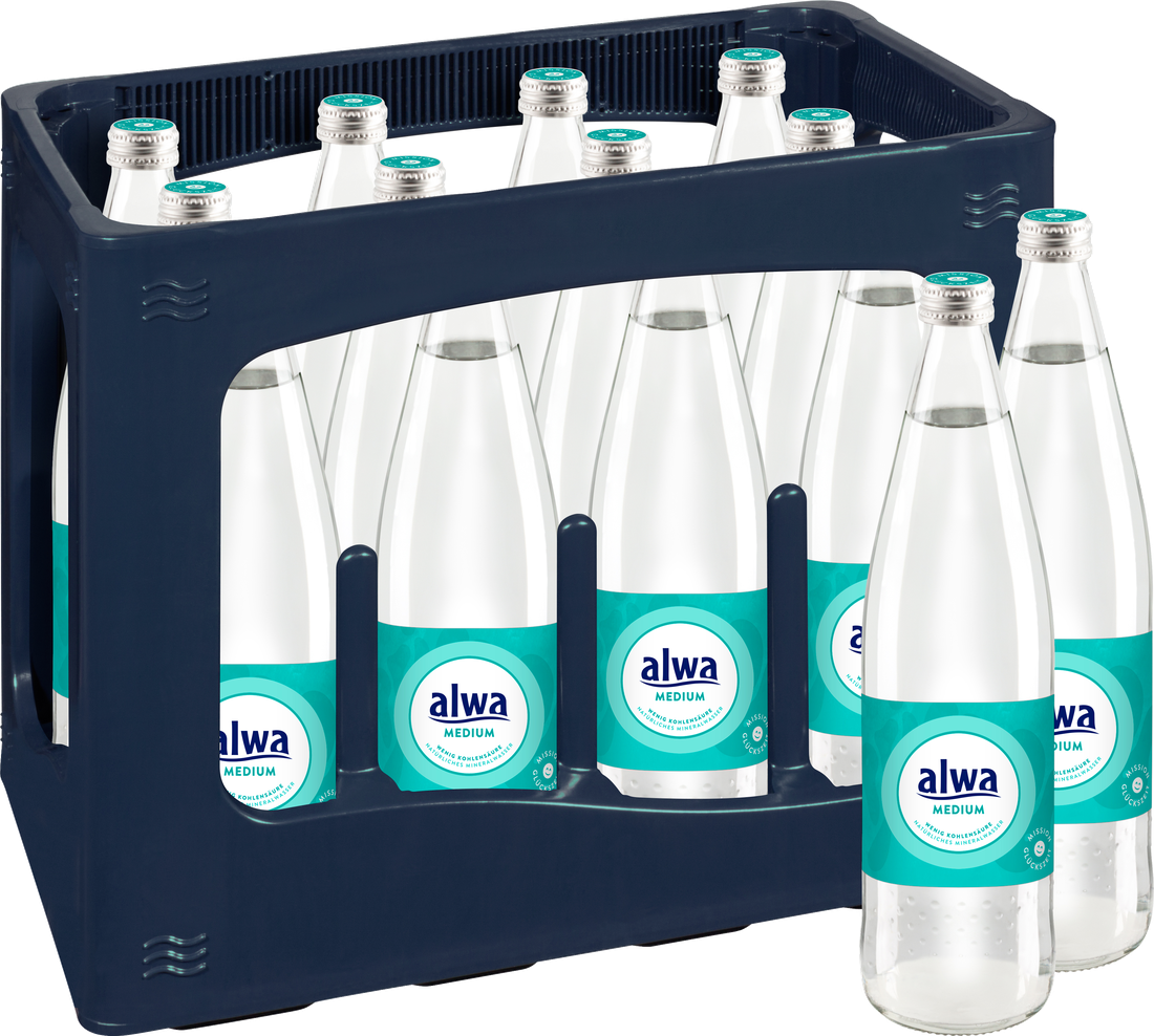 Alwa Medium 12x0,7 l Glas
