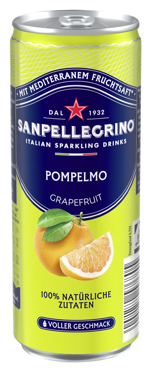 San Pellegrino Pompelmo 0,33 l Dose