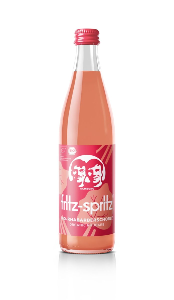 Fritz-Spritz Bio-Rhabarberschorle 10x0,5 l