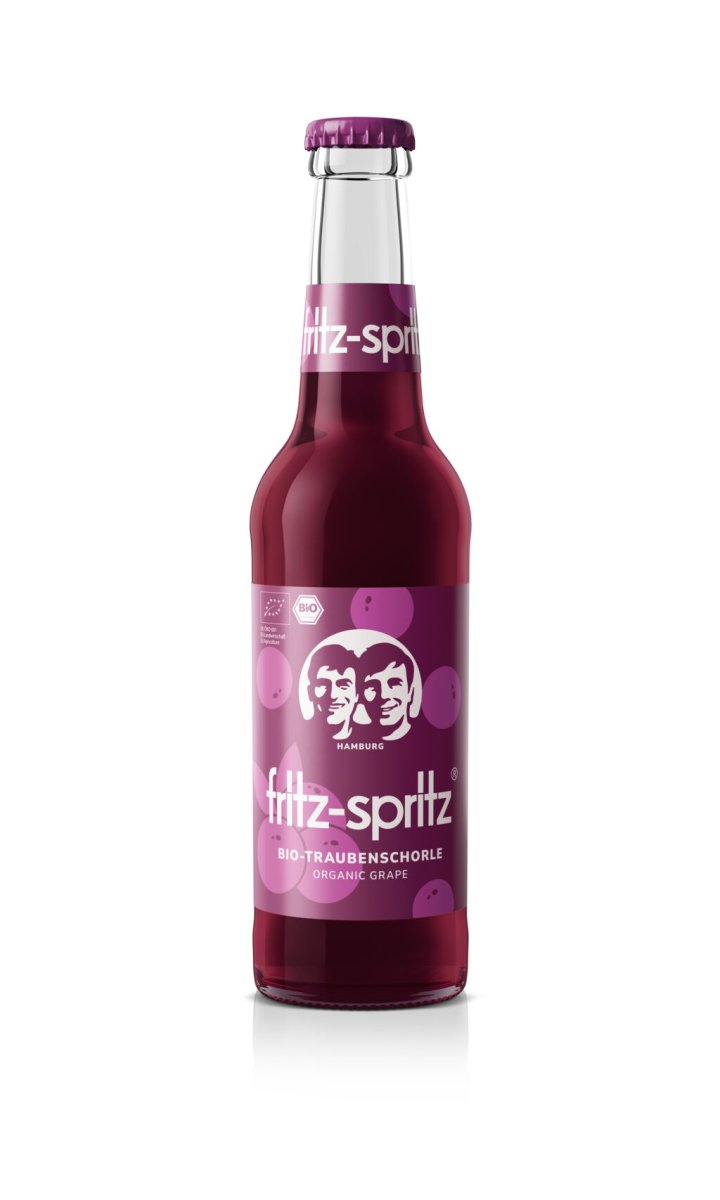 Fritz-Spritz Bio-Traubensaftschorle 24x0,33 l