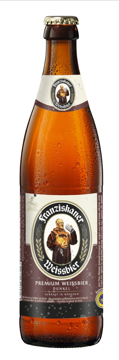 Franziskaner Weißbier Hefeweizen Dunkel 20x0,5 l Ka