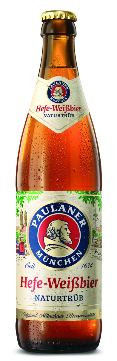 Paulaner Hefeweizen hell naturtrüb 20x0,5 l Ka