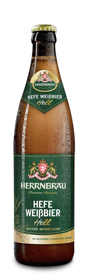 Herrnbräu Weißbier Hefeweizen Hell