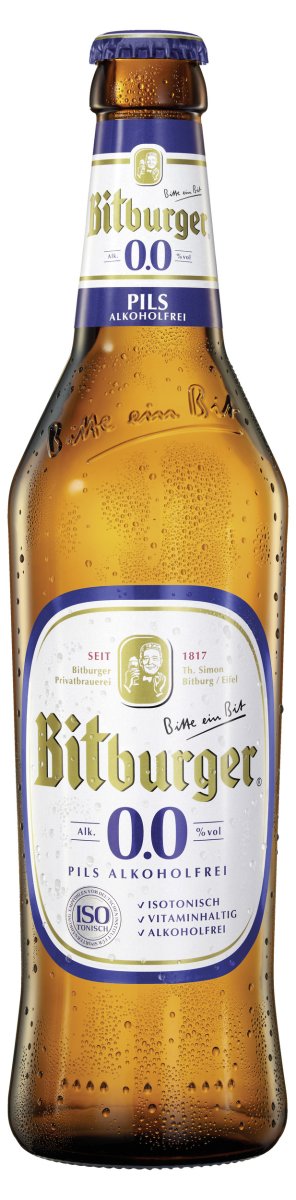 Bitburger Pils Alkoholfrei 0,0% Vol. 20x0,5 l